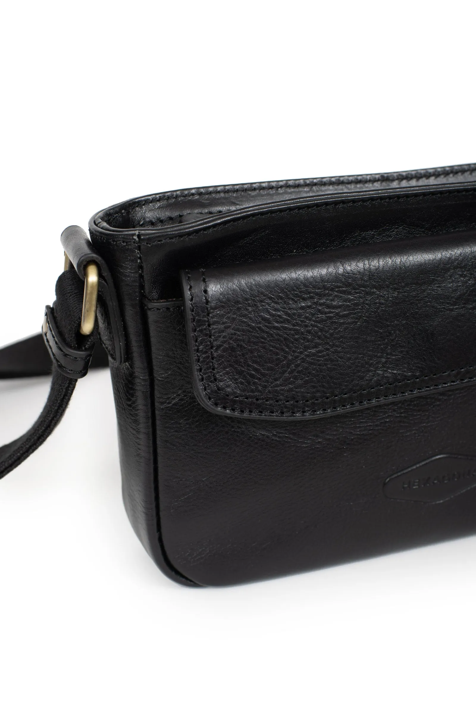 Hexagona Shoulder Bag & Belt Bag<Reporter bag - Leather