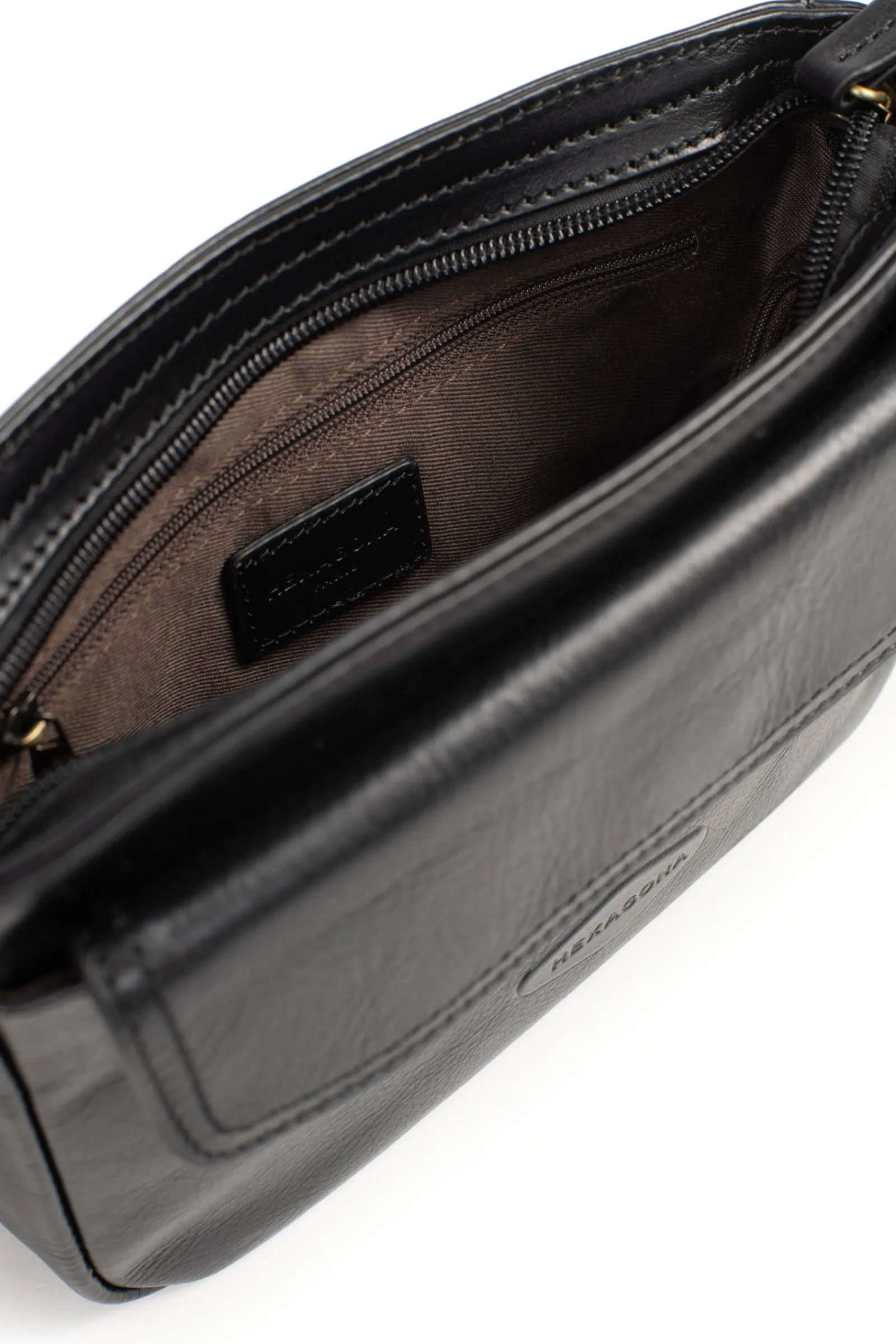 Hexagona Shoulder Bag & Belt Bag<Reporter bag - Leather