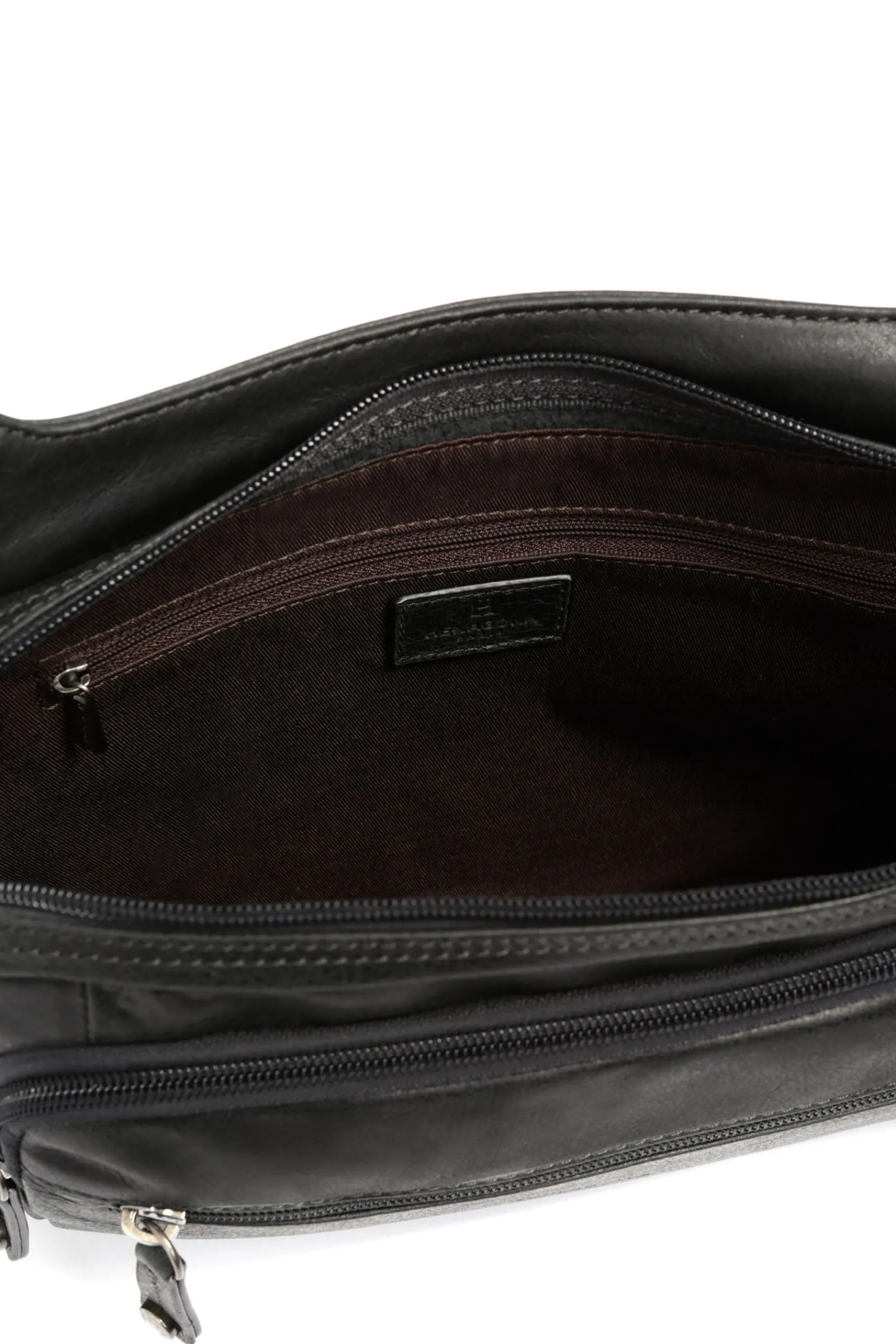 Hexagona Shoulder Bag & Belt Bag<Reporter bag - Leather