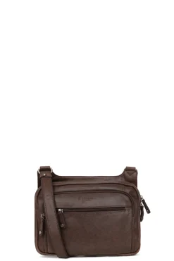 Hexagona Shoulder Bag & Belt Bag<Reporter bag - Leather