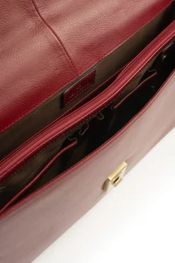 Women Hexagona Shoulder Bag|Handbag<Schoolbag - A4 - Leather