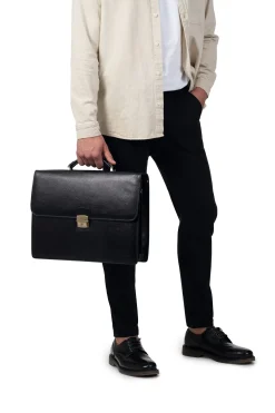 Hexagona Schoolbag & Baisenville<Schoolbag - A4 - Leather
