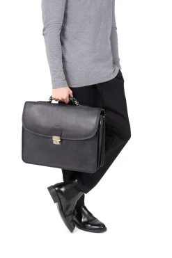 Hexagona Schoolbag & Baisenville<Schoolbag - A4 - Leather