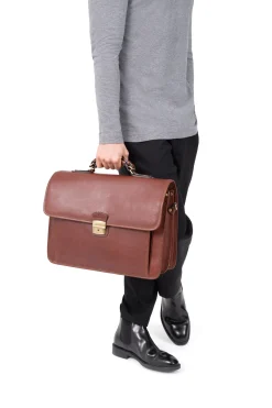 Hexagona Schoolbag & Baisenville<Schoolbag - A4 - Leather