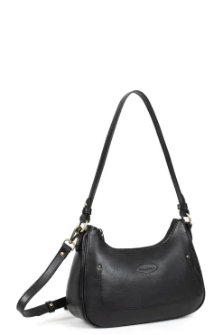 Women Hexagona Shoulder Bag<Shoulder bag with 1 handle - Leather