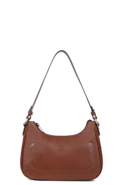 Women Hexagona Shoulder Bag<Shoulder bag with 1 handle - Leather