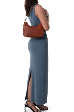 Women Hexagona Shoulder Bag<Shoulder bag with 1 handle - Leather