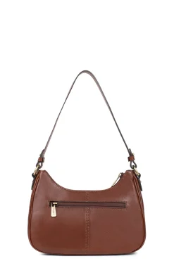 Women Hexagona Shoulder Bag<Shoulder bag with 1 handle - Leather