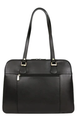 Women Hexagona Shoulder Bag<Shoulder bag with 2 handles - Tablet & A4 - Leather