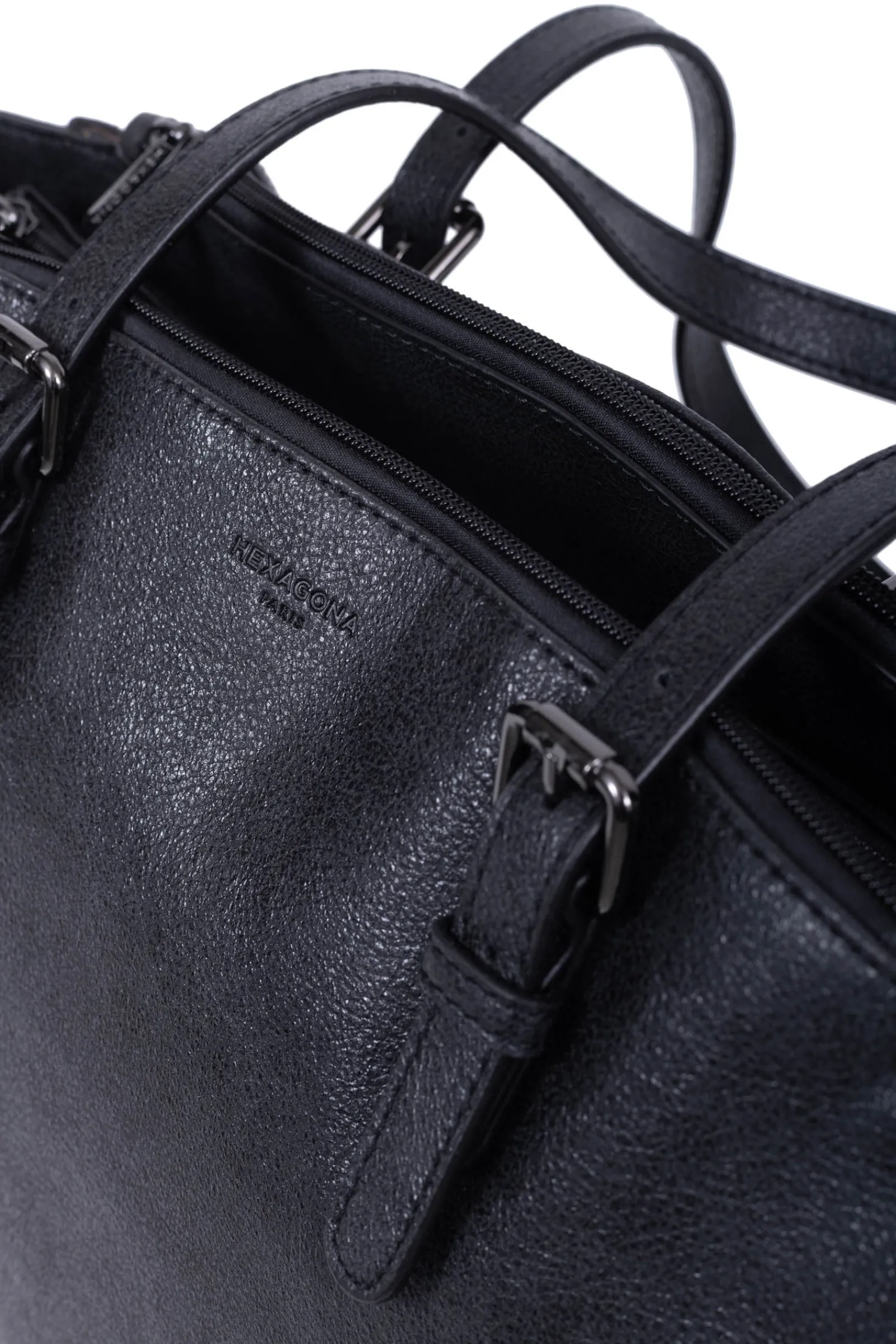 Women Hexagona Shoulder Bag<Shoulder bag with 2 handles - A4