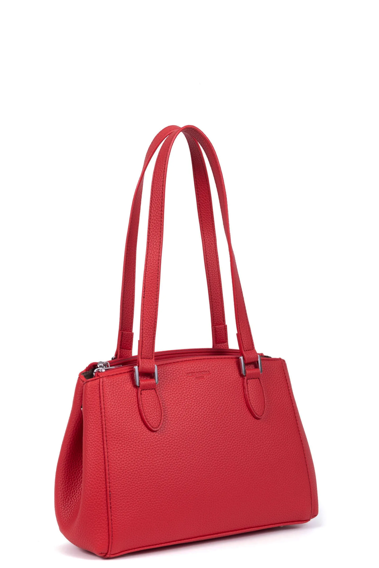 Women Hexagona Shoulder Bag<Shoulder bag with 2 handles