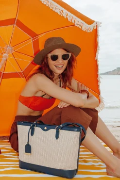 Women Hexagona Tote Bag<Shoulder-carried tote bag - A4