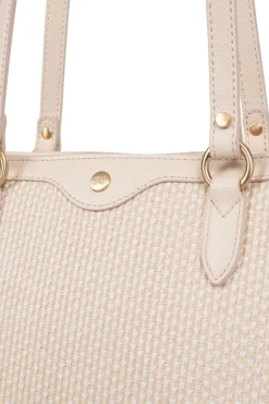 Women Hexagona Tote Bag<Shoulder-carried tote bag - A4