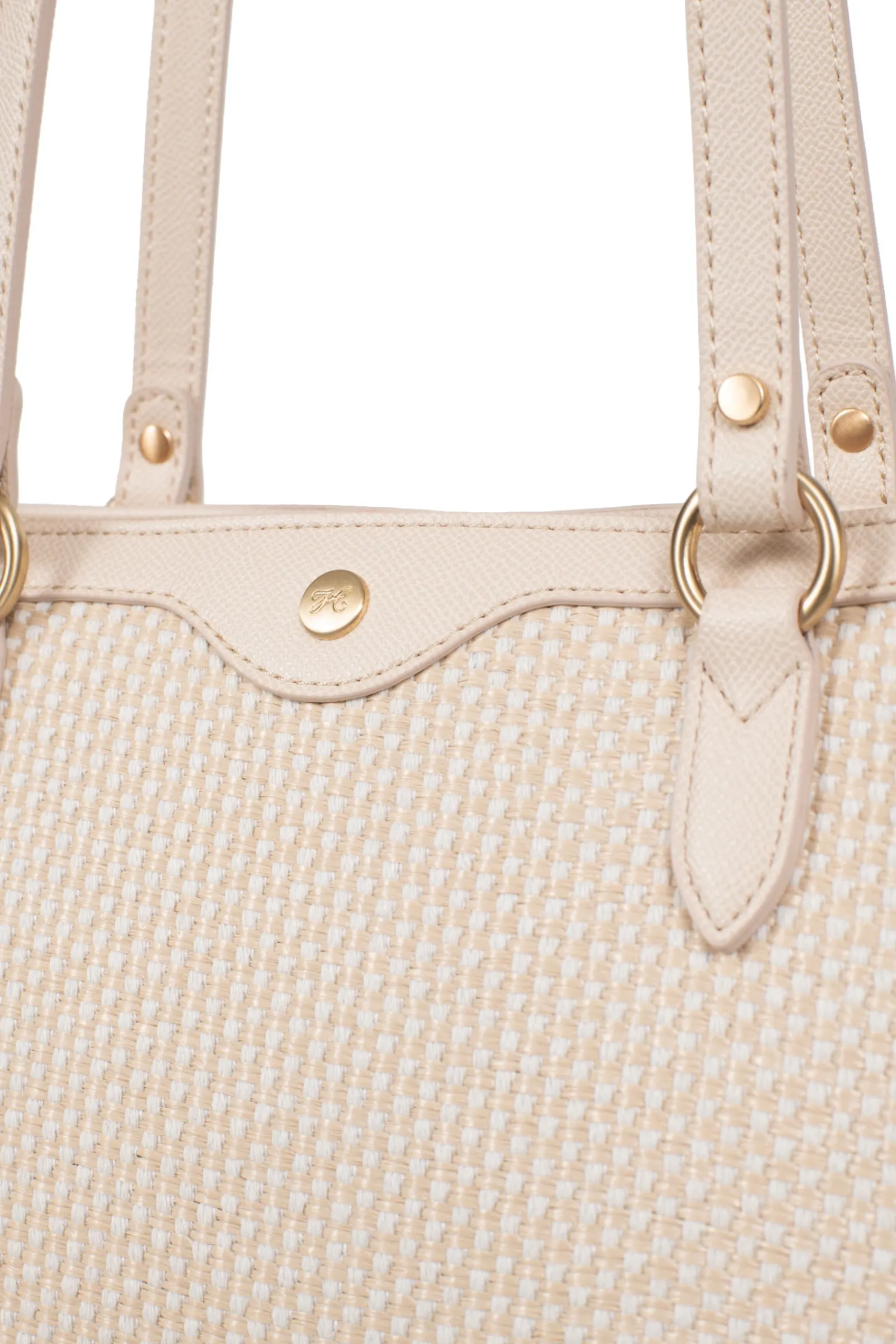 Women Hexagona Tote Bag<Shoulder-carried tote bag - A4