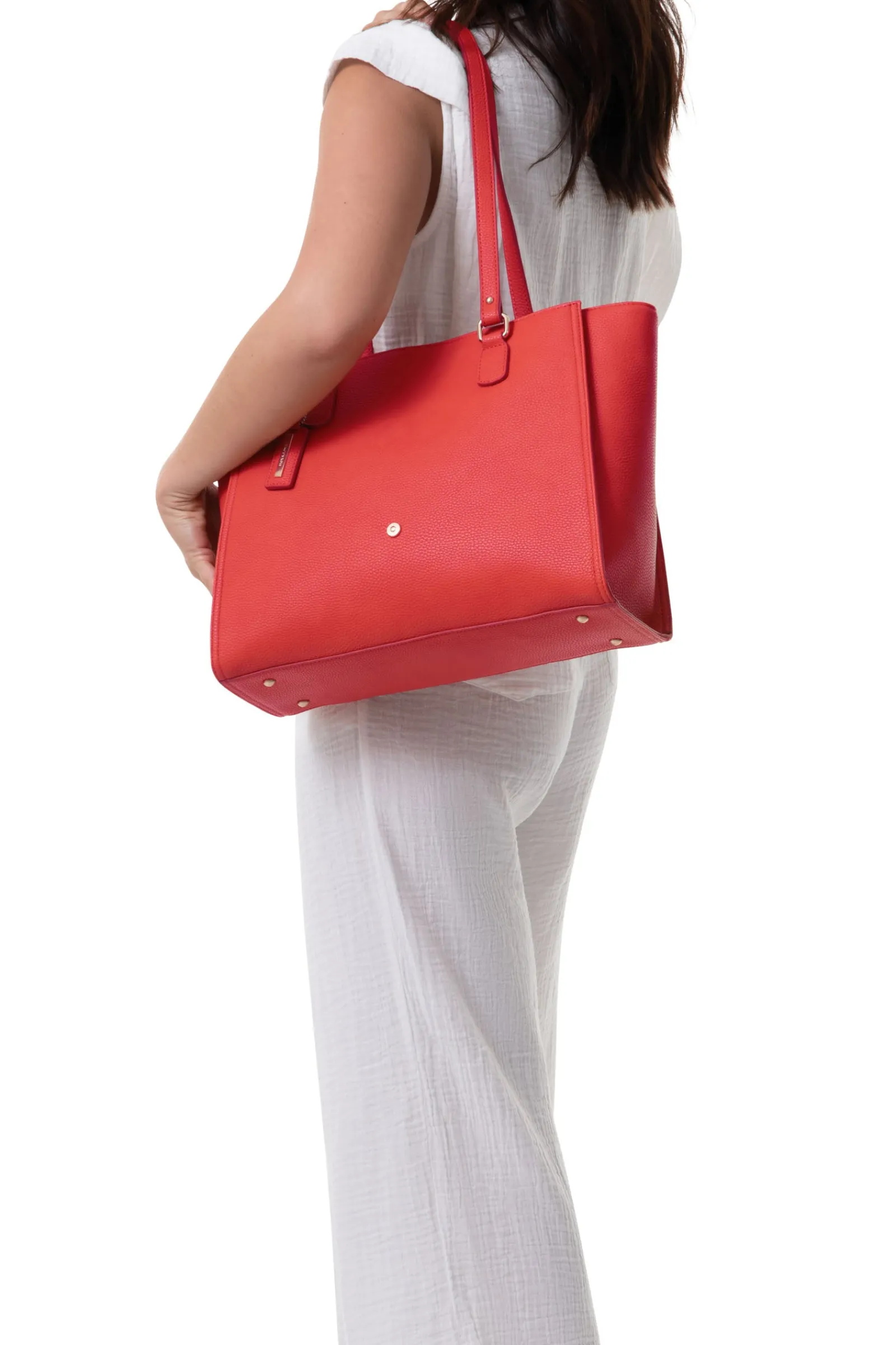 Women Hexagona Tote Bag<Shoulder-carried tote bag - A4