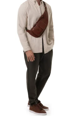 Hexagona Backpack<Single strap bag - Leather