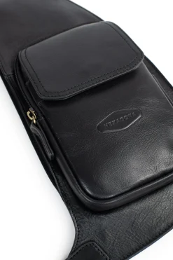 Hexagona Backpack<Single strap bag - Leather