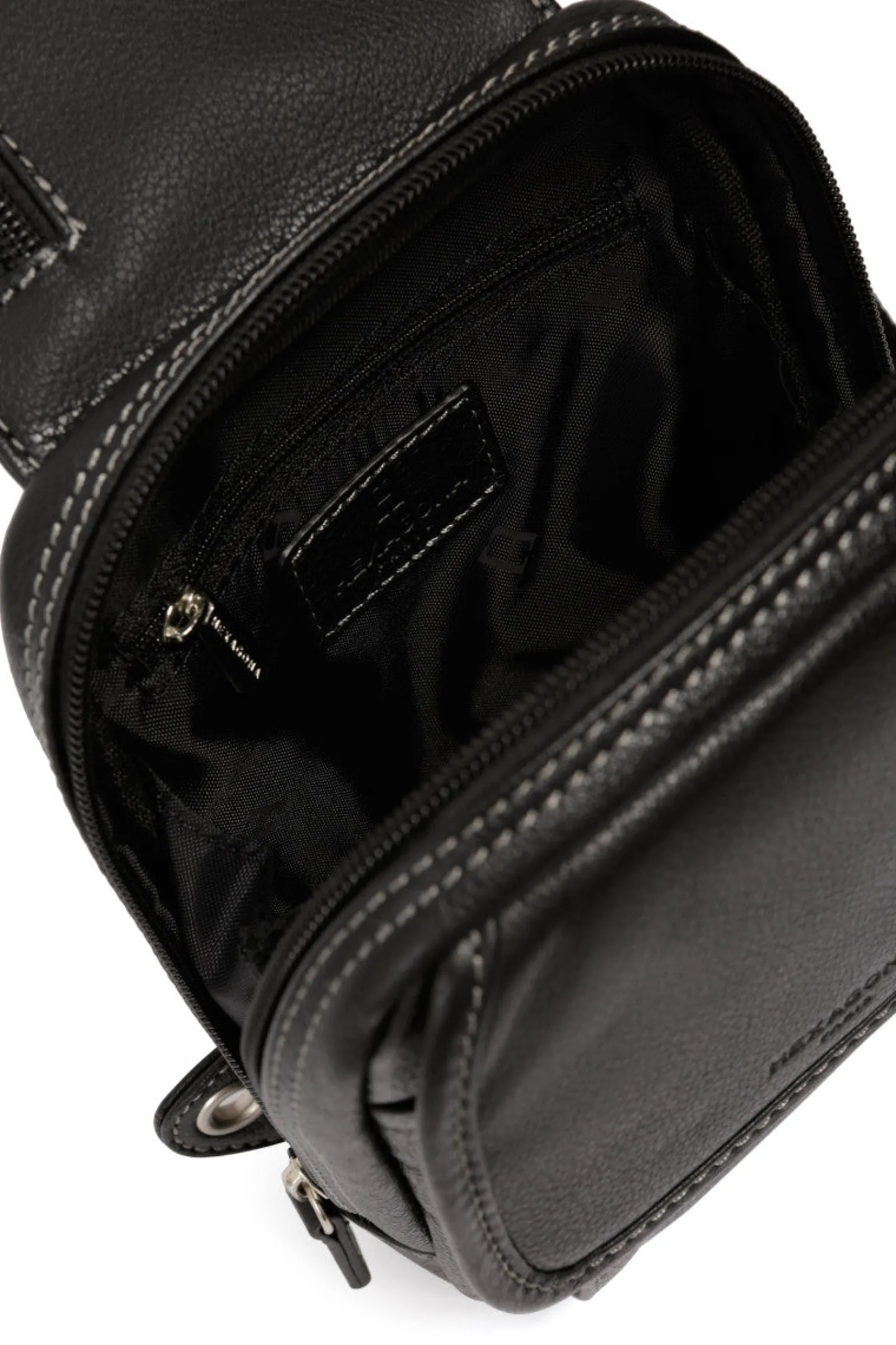 Hexagona Backpack|Shoulder Bag & Belt Bag<Single strap bag - Leather