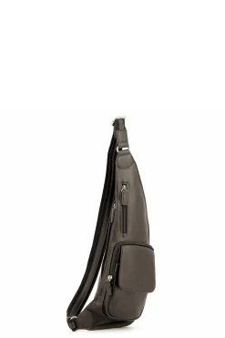 Hexagona Backpack|Shoulder Bag & Belt Bag<Single strap bag - Leather