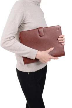 Women Hexagona Handbag<Speaker - Tablet & A4 - Leather