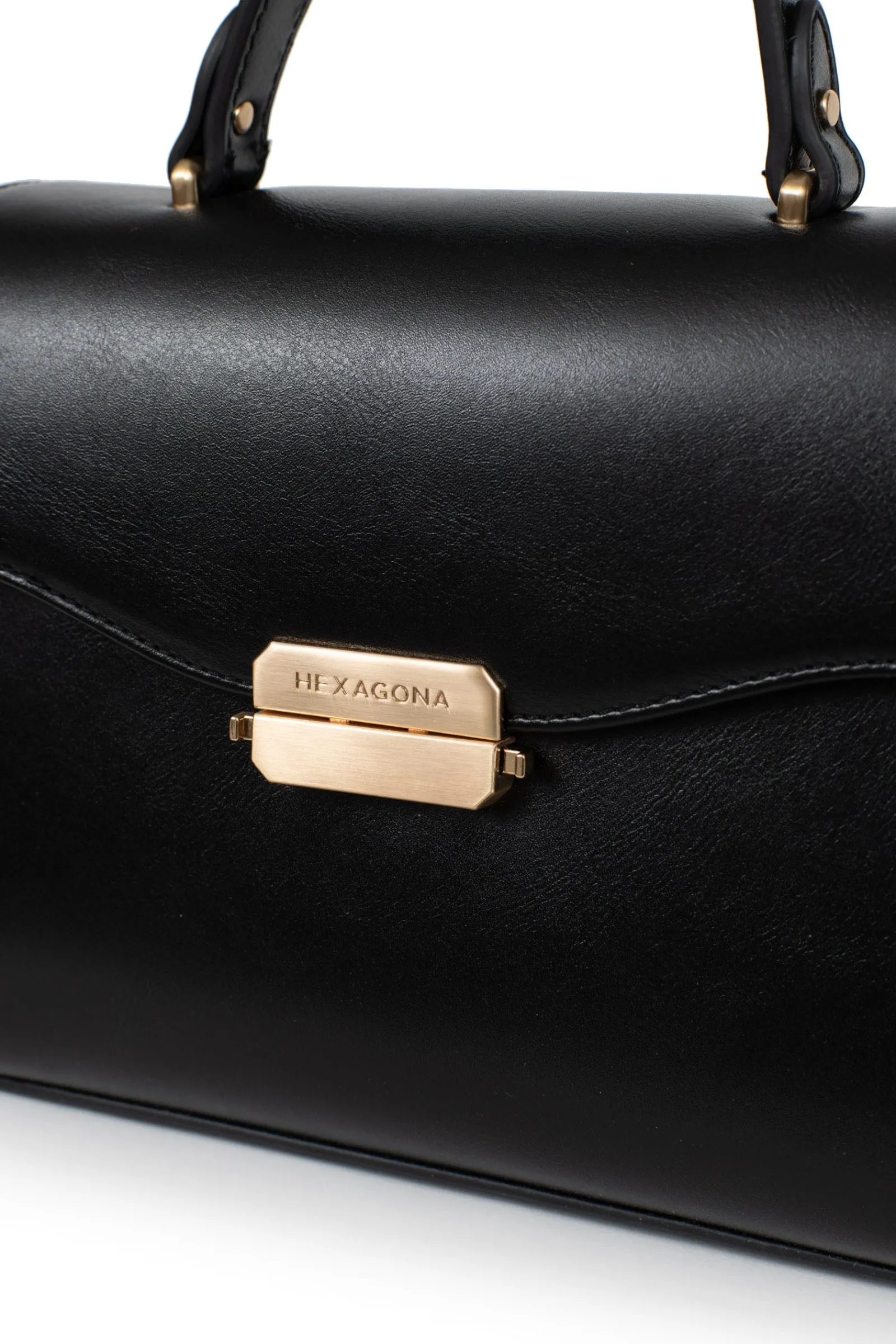 Women Hexagona Handbag<1-strapped handbag