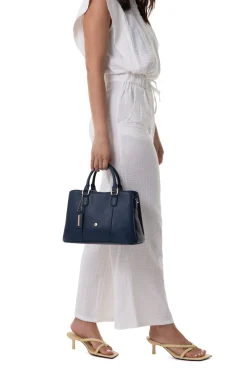 Women Hexagona Handbag<2-strapped handbag