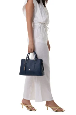 Women Hexagona Handbag<2-strapped handbag