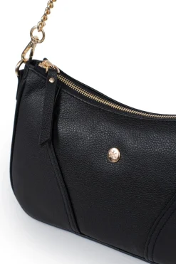 Women Hexagona Shoulder Bag<1-strapped shoulder bag - Leather