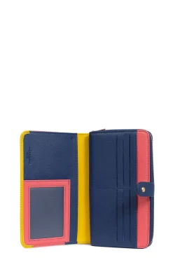 Women Hexagona Travel Companion<Travel companion - 1 flap - RFID stop - Leather