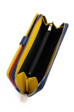 Women Hexagona Travel Companion<Travel companion - 1 flap - RFID stop - Leather