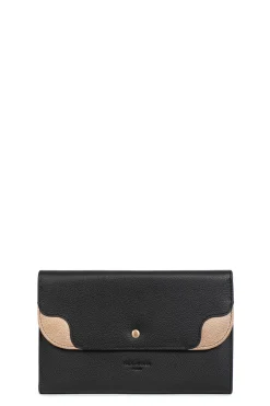 Women Hexagona Travel Companion<Travel companion - 2 flaps - RFID stop - Leather