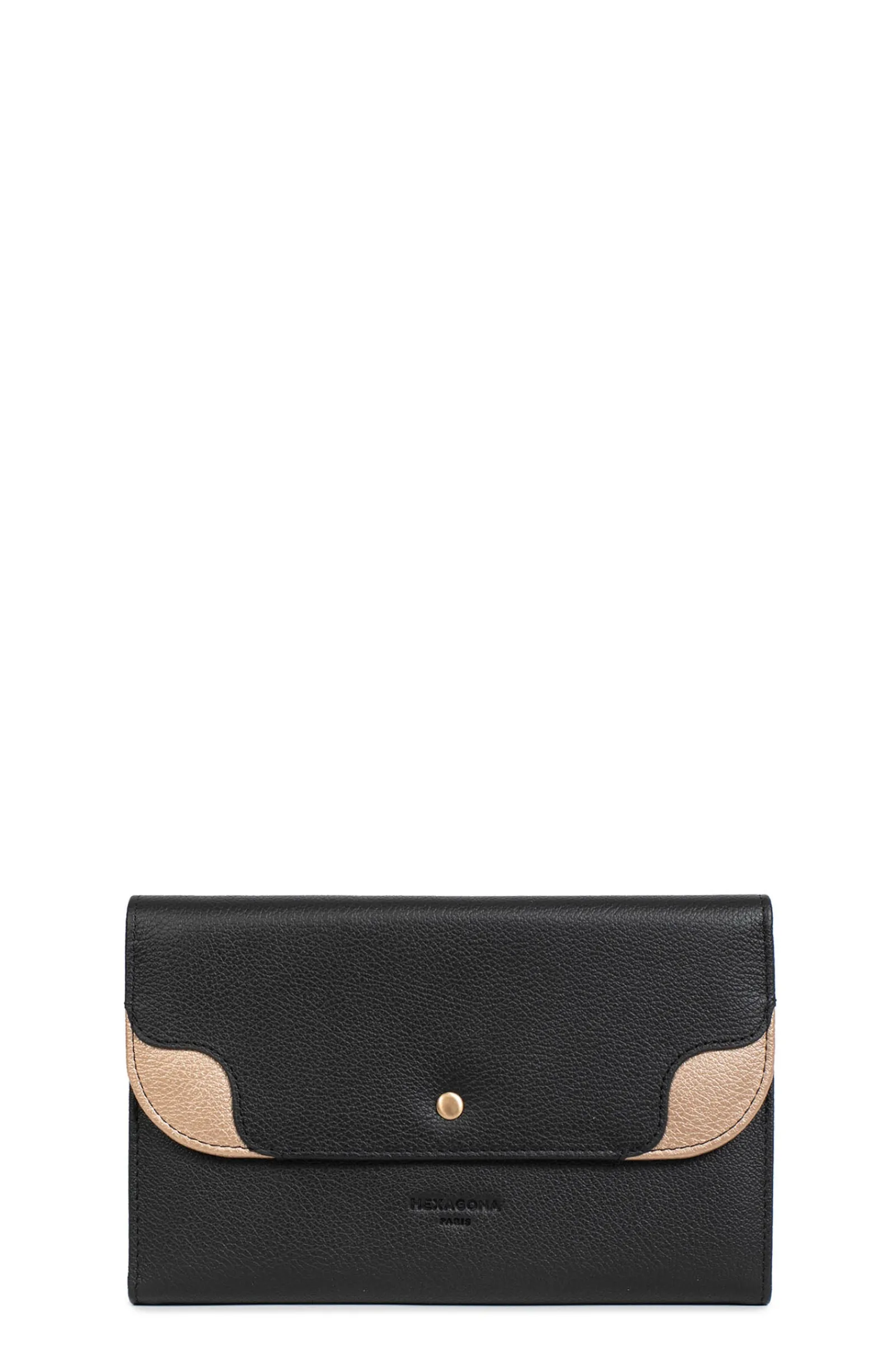 Women Hexagona Travel Companion<Travel companion - 2 flaps - RFID stop - Leather