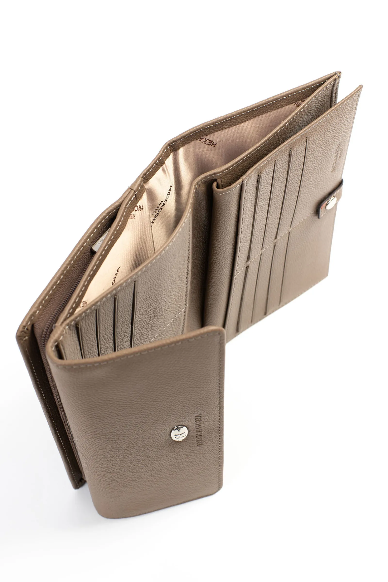 Women Hexagona Travel Companion<Travel companion - 2 flaps - Leather