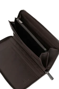 Hexagona Wallet<Travel companion - Stop RFID - Leather
