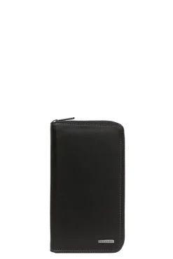 Hexagona Wallet<Travel companion - Stop RFID - Leather