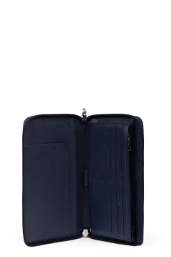 Hexagona Wallet<Travel companion - Stop RFID - Leather