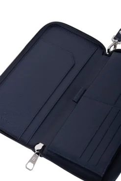 Hexagona Wallet<Travel companion - Stop RFID - Leather