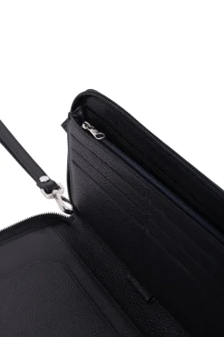 Hexagona Wallet<Travel companion - Stop RFID - Leather