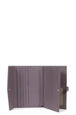 Women Hexagona Travel Companion<Travel wallet - 2 flaps - RFID blocking - Leather