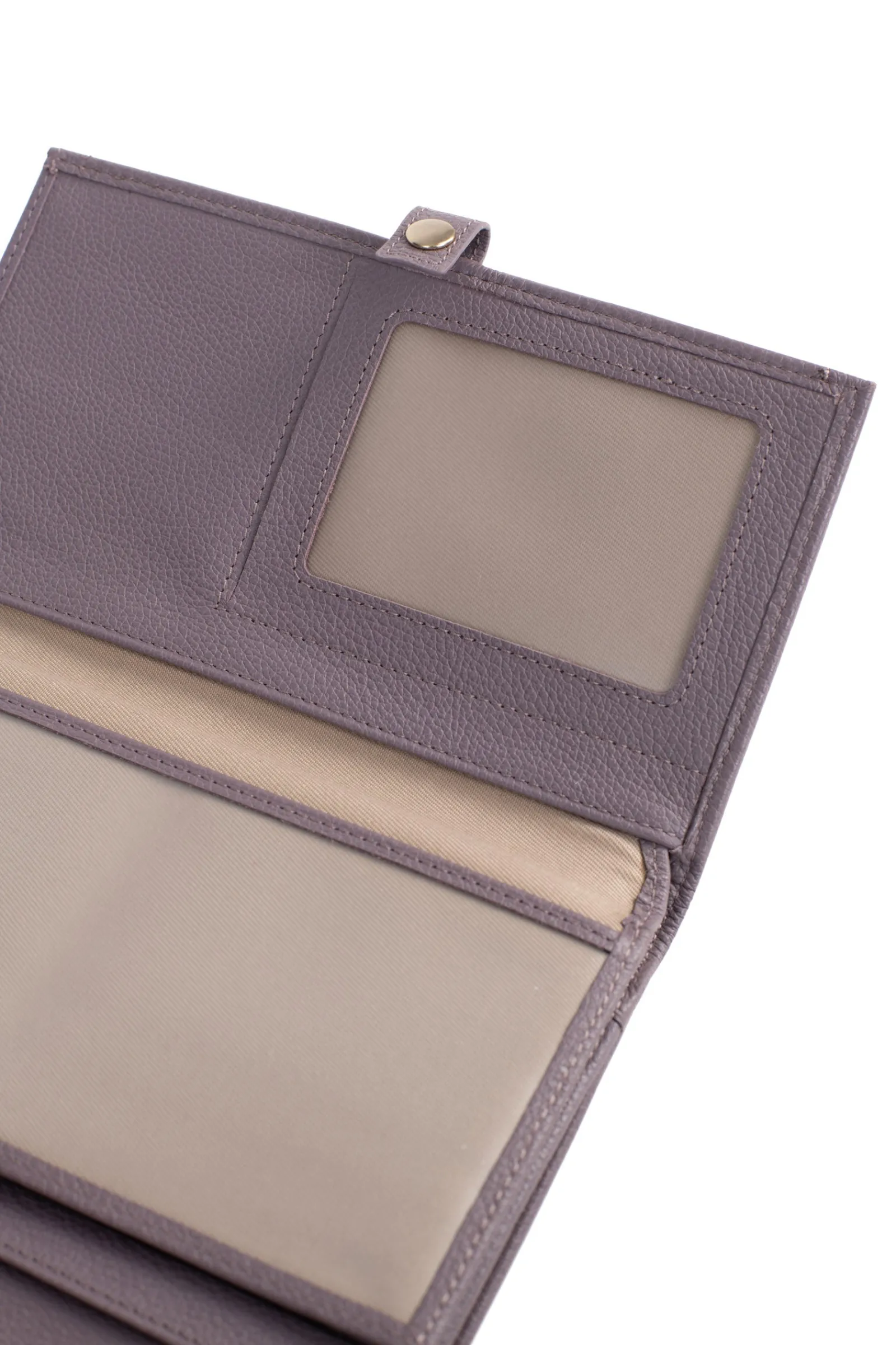 Women Hexagona Travel Companion<Travel wallet - 2 flaps - RFID blocking - Leather
