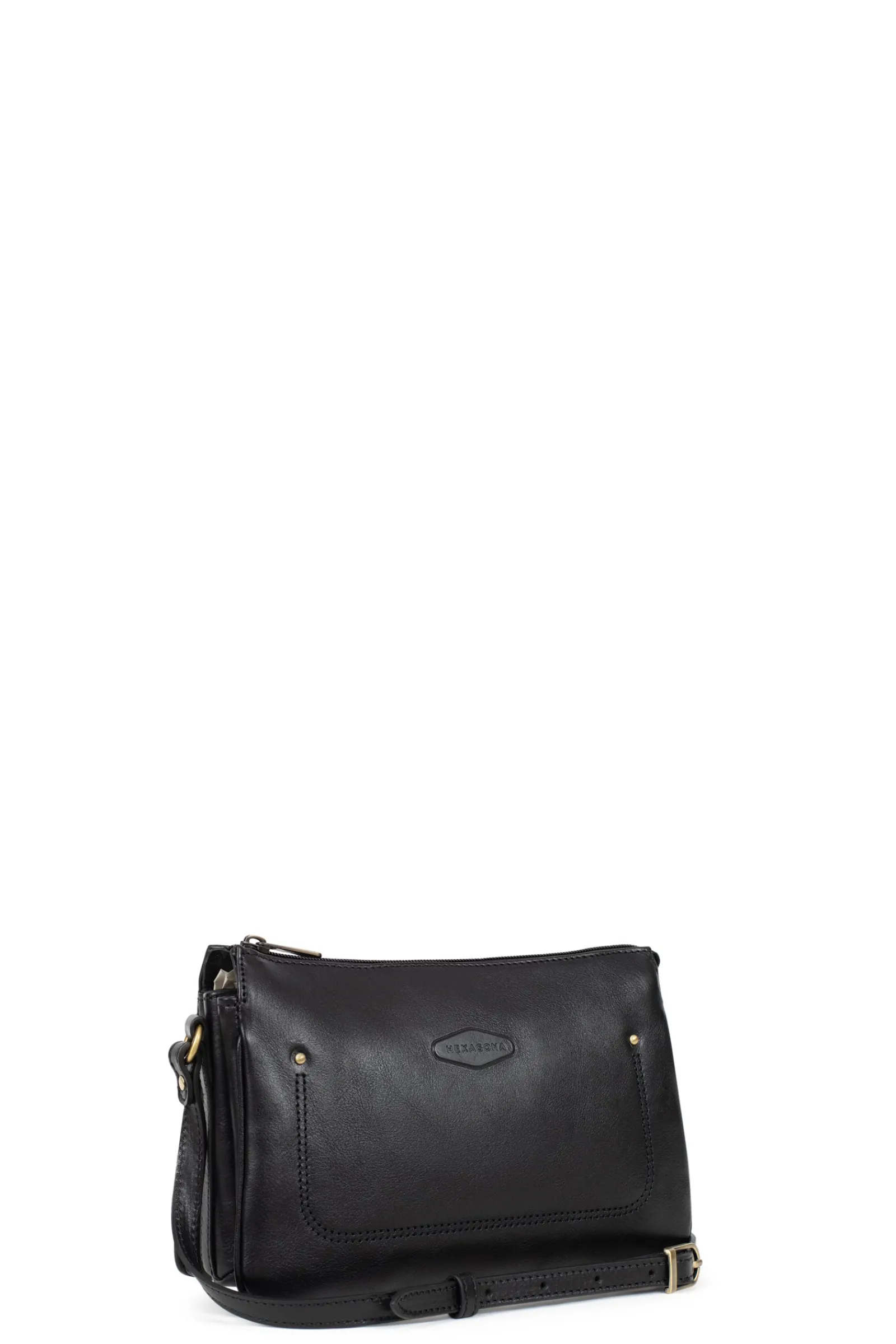 Women Hexagona Shoulder Bag<Trotter - Leather