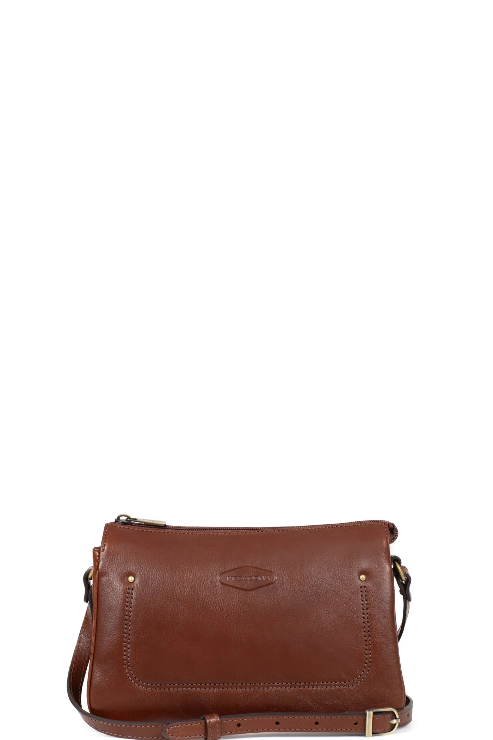 Women Hexagona Shoulder Bag<Trotter - Leather