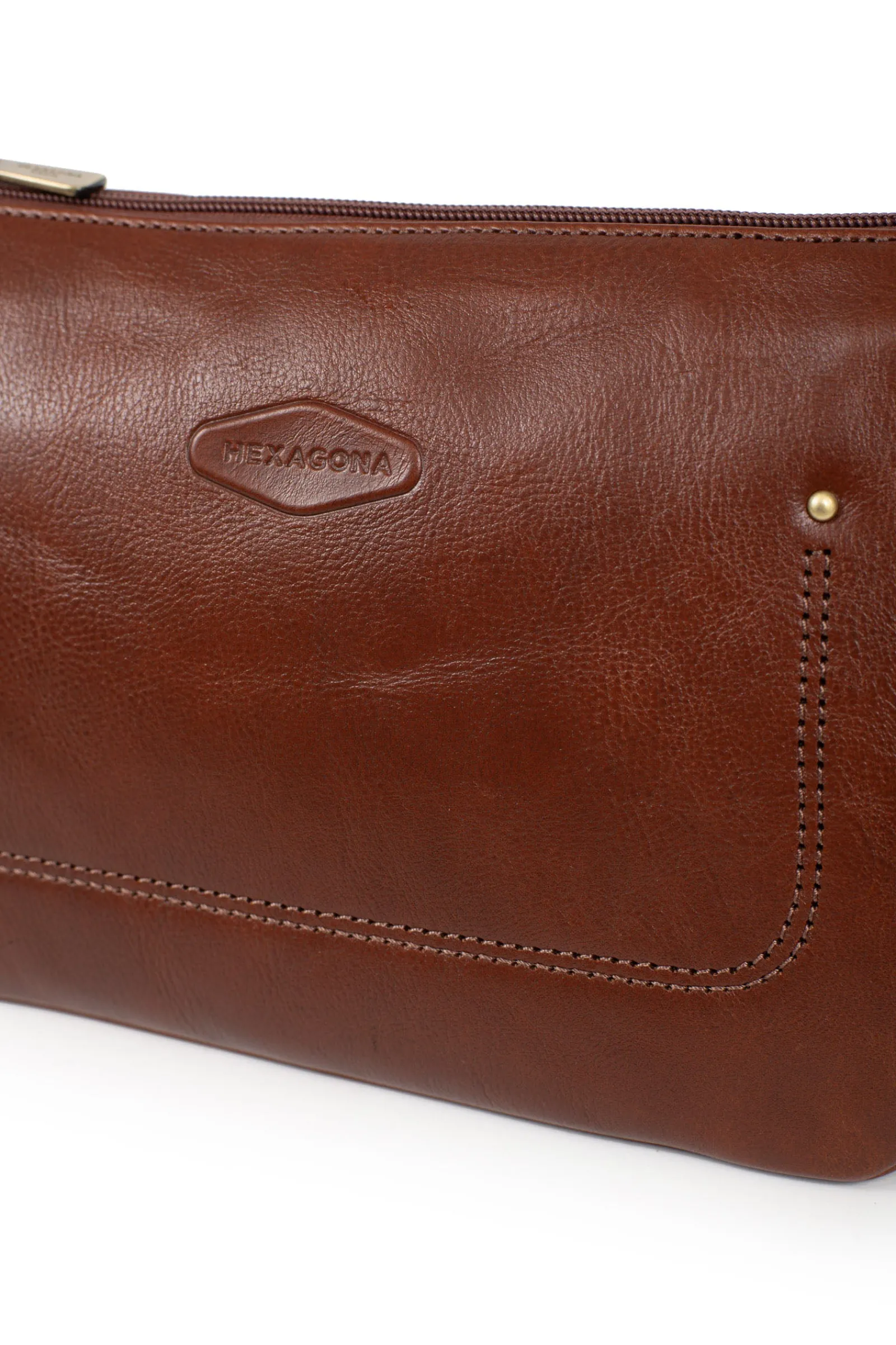 Women Hexagona Shoulder Bag<Trotter - Leather