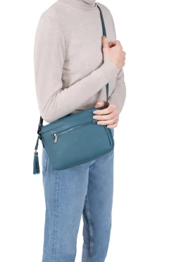 Women Hexagona Shoulder Bag<Trotter - Leather
