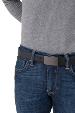 Hexagona Belt<Two leather buckle belt box
