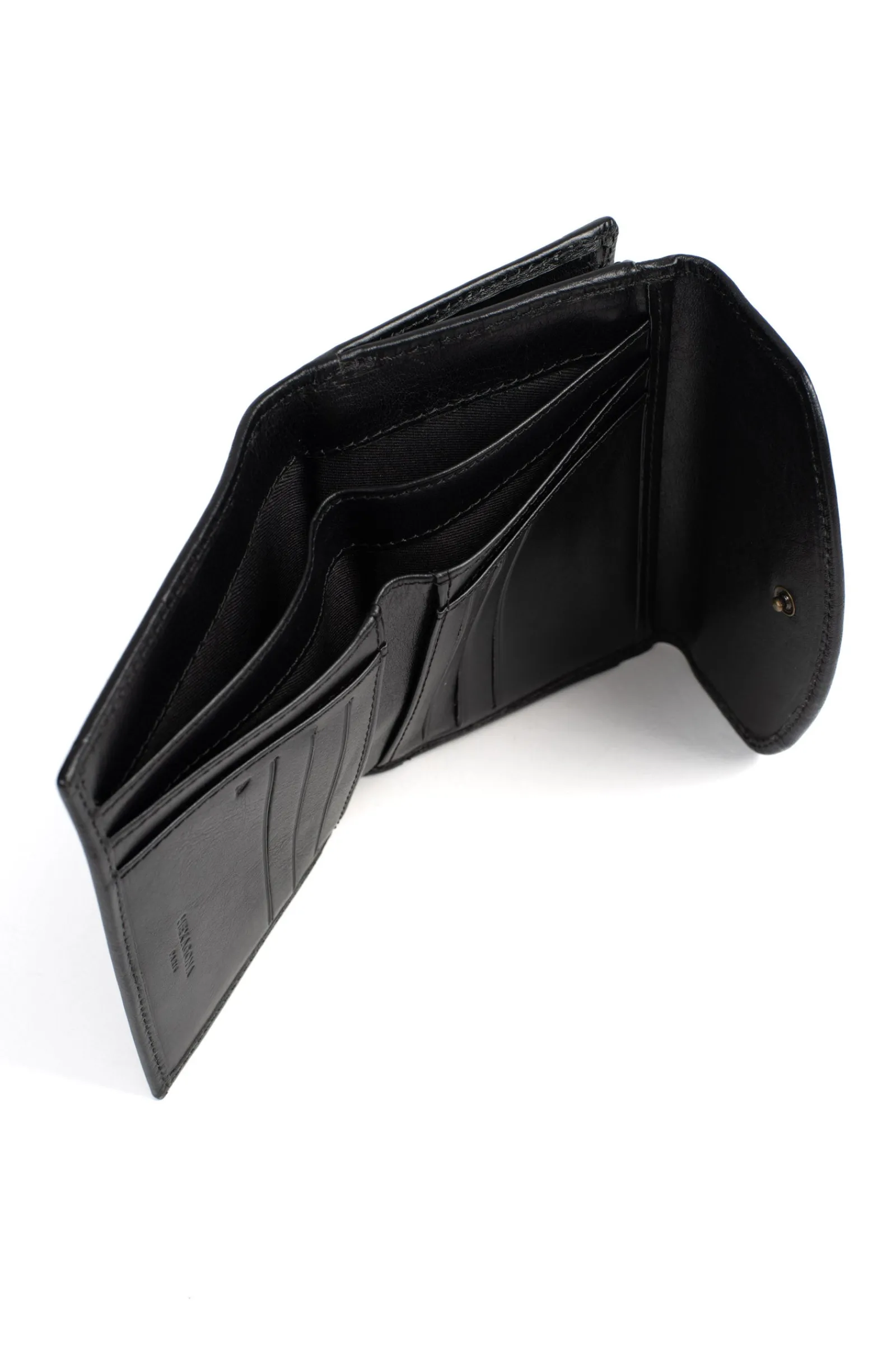 Women Hexagona Wallet<Wallet - 1 flap - RFID Stop - Leather