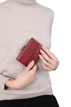 Women Hexagona Wallet<Wallet - 2 flaps - Leather