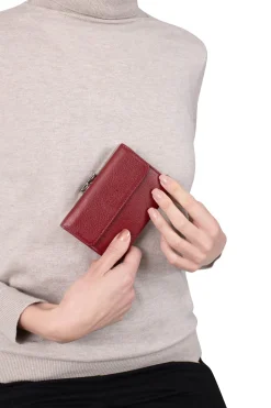 Women Hexagona Wallet<Wallet - 2 flaps - Leather