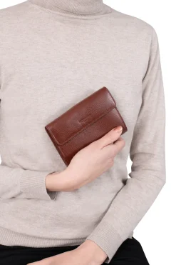 Women Hexagona Wallet<Wallet - 2 flaps - Leather