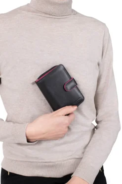 Women Hexagona Wallet<Wallet - 2 flaps - Leather